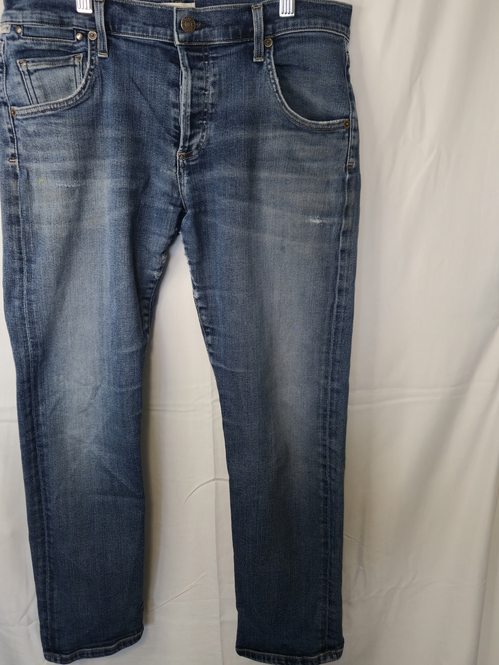 Citizens of Humanity Emerson Slim Boyfriend Jeans Blue Button Fly Size 27 0506